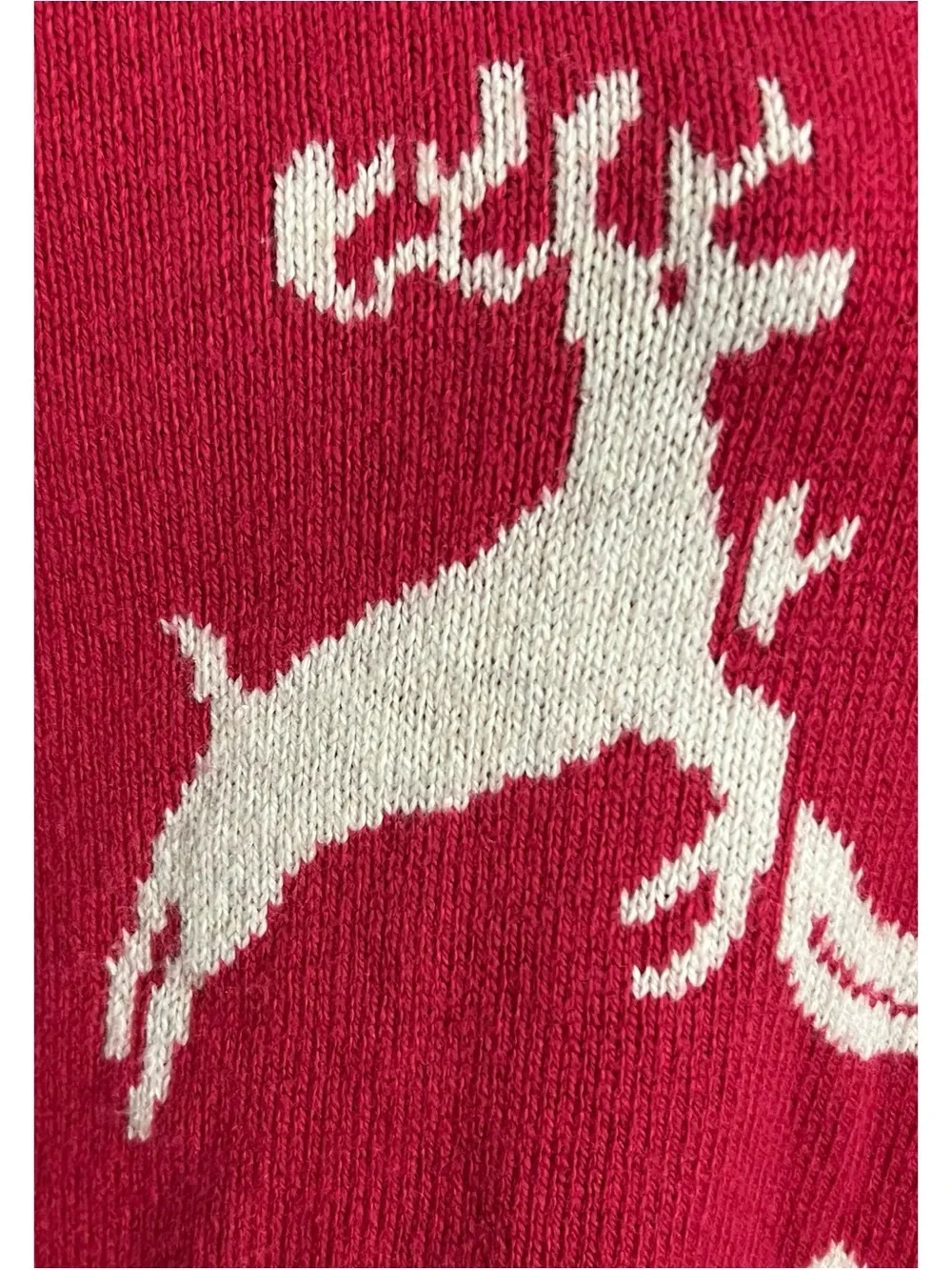 Anthropologie Oversized Reindeer Sweater XXS